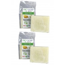 DOĞAL KÜKÜRTLÜ AKNE SABUNU - BIO-SOAP SULFUR SOAP-%100 BİTKİSEL-HALAL SERTİFİKALI - 135GR 2'Lİ