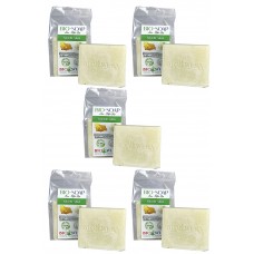 DOĞAL KÜKÜRTLÜ AKNE SABUNU - BIO-SOAP SULFUR SOAP-%100 BİTKİSEL-HALAL SERTİFİKALI - 135GR 5'Lİ