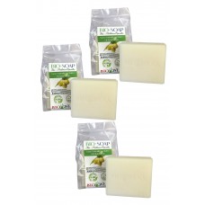 % 100 BİTKİSEL SABUN - BIO-SOAP KURU CİLTLER İÇİN YOĞUN NEMLENDIRICI VE ONARICI CİLT BAKIM SABUNU - 140 GR 3'LÜ