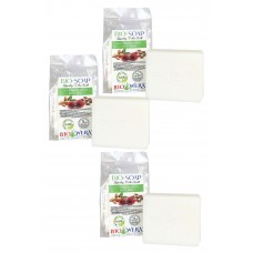 % 100 BİTKİSEL SABUN - BIO-SOAP SAÇ UZAMASINI DESTEKLEYEN SABUN - 140GR 3'LÜ