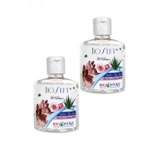 BIOSEPT EL TEMİZLEME JELİ 100ML 2'Lİ %80 ETİL ALKOL- ALOE VERA VE GÜLSUYU İLAVELİ - TAHRİŞ ETMEZ