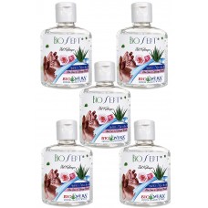 BIOSEPT EL TEMİZLEME JELİ 100ML 5'Lİ %80 ETİL ALKOL- ALOE VERA VE GÜLSUYU İLAVELİ - TAHRİŞ ETMEZ